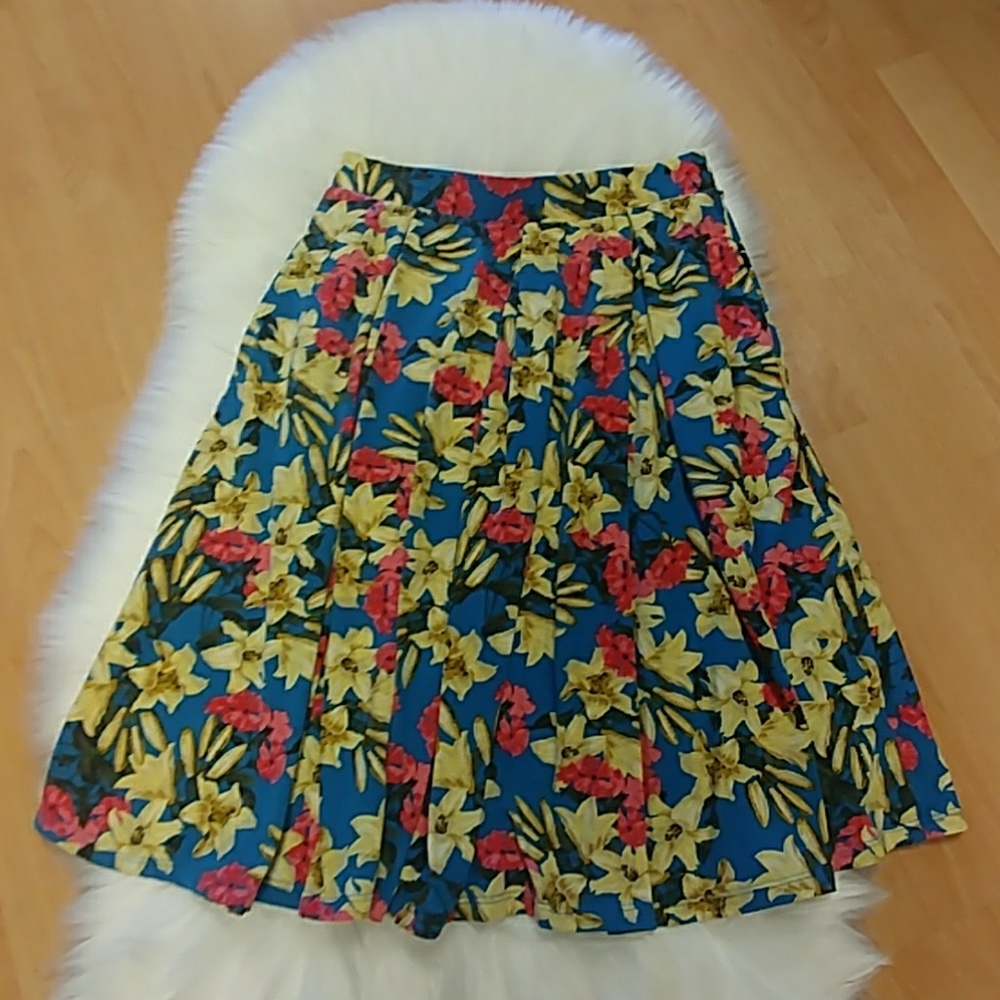 LulaRoe Floral Madison Skirt